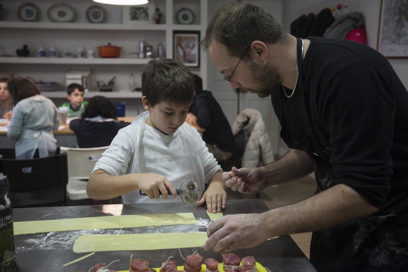 lavoro manuale centro tralerighe
